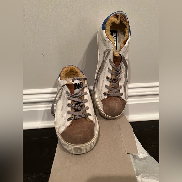 Golden Goose super star shearling lined sneakers 8/38 - Picture 2 of 11